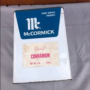 Vintage McCormick Cinnamon Tin